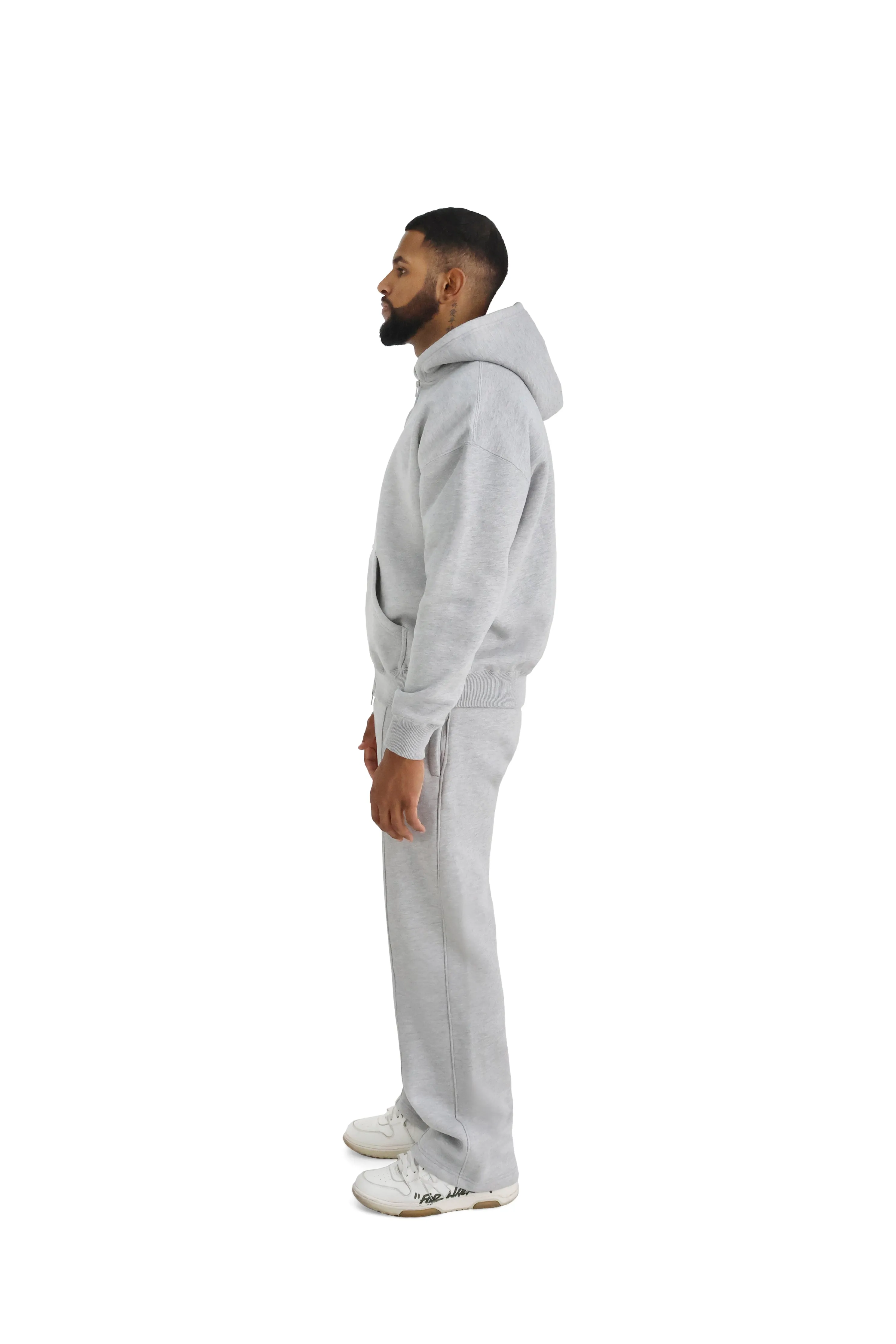 Ultra Luxury Wide Leg Joggers 550GSM