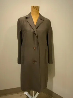 Vintage Creation Exclusive Dark Brown Trench Coat