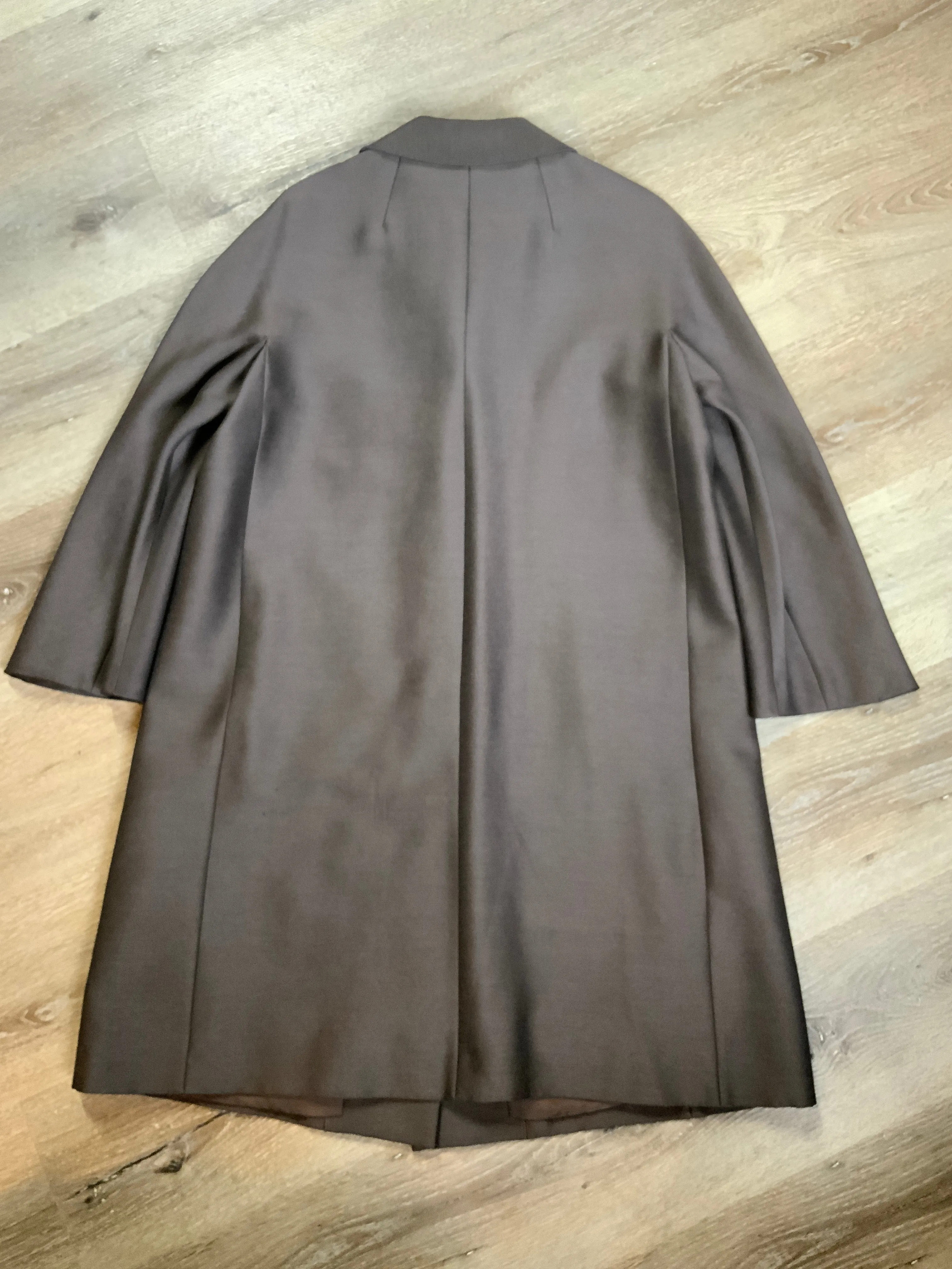 Vintage Creation Exclusive Dark Brown Trench Coat