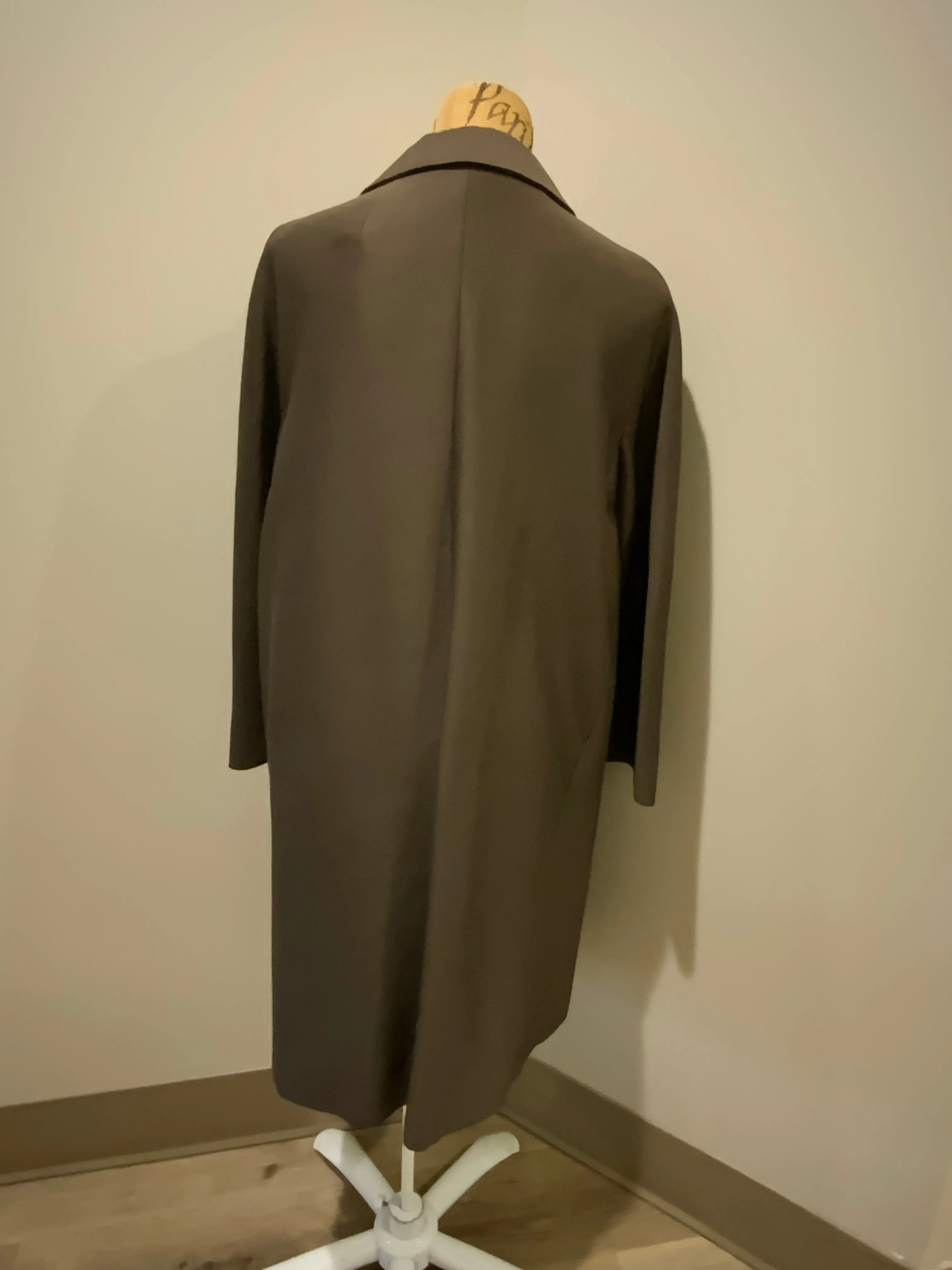 Vintage Creation Exclusive Dark Brown Trench Coat