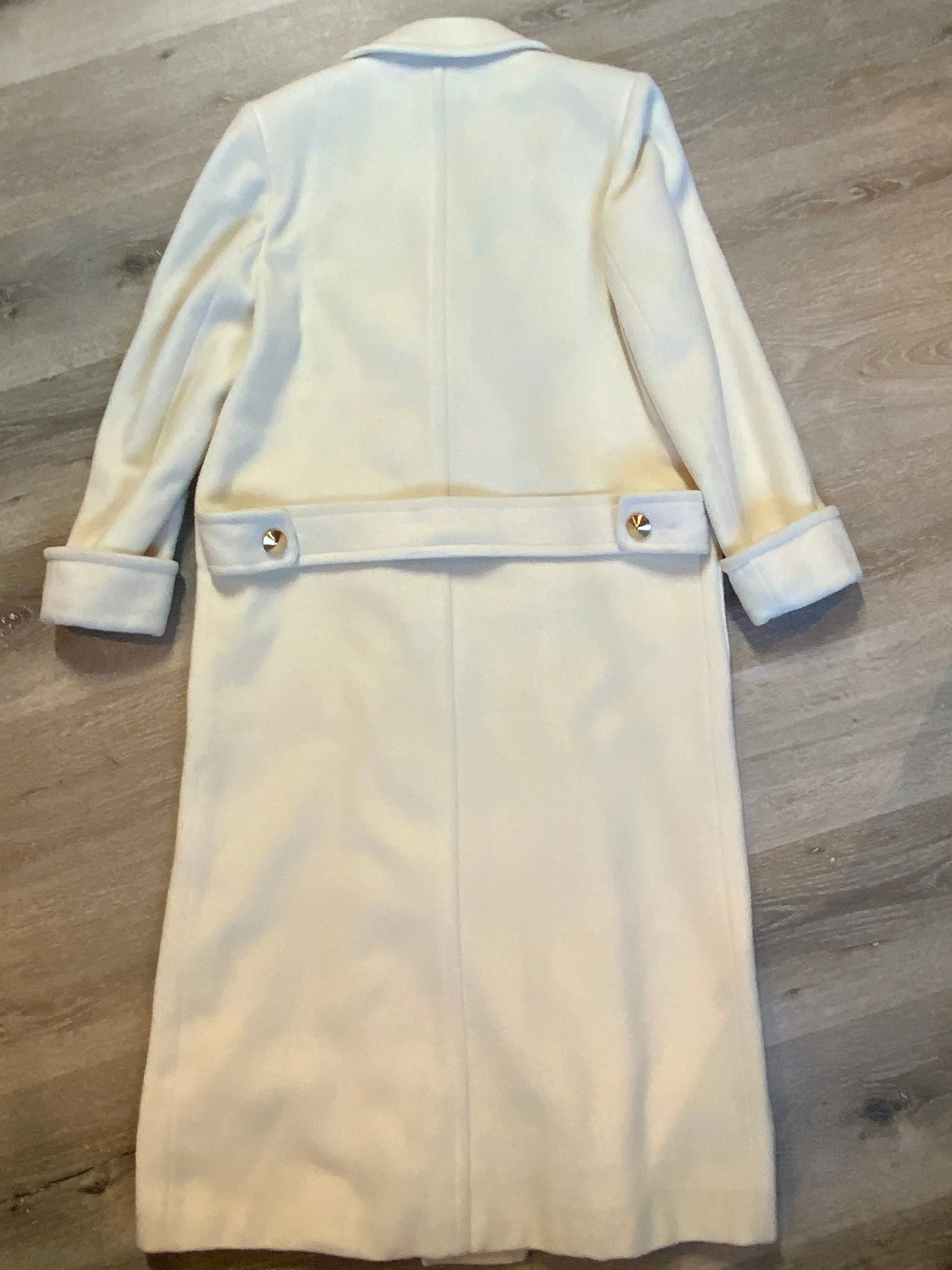 Vintage Raffinati Cream Wool Coat