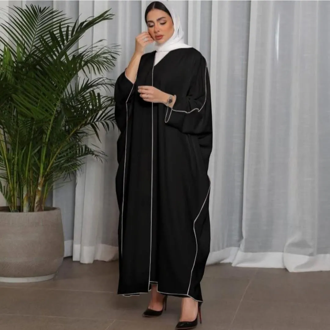 Women's Long Sleeve Abaya Free Size 438251