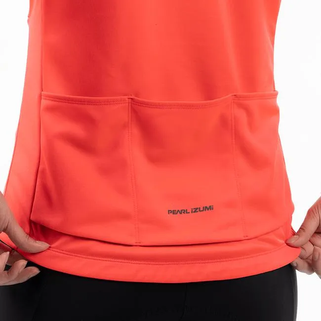 Women's Quest Thermal Road Bike Jersey - Red